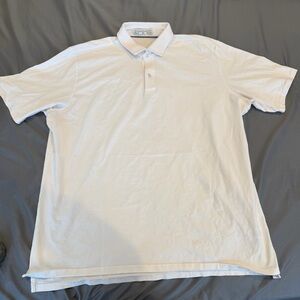 Holderness & Bourne XXL White Short Sleeve Polo Tailored Fit